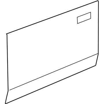 Jeep 55176540AB PANEL Door Outer