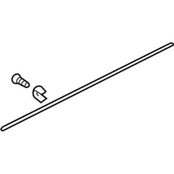 Dodge MR611902 MOLDING Front Door Paint as Required