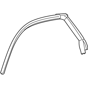 Dodge Door Seal - 68096357AB