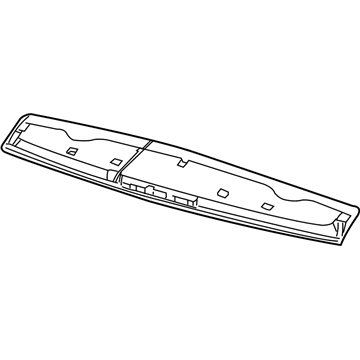 Dodge 1SF62TZZAH SPOILER Liftgate