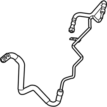 Jeep 68104991AE HOSE Coolant Bottle Supply