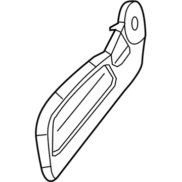 Jeep 1JU741D5AA SHIELD Seat Outboard