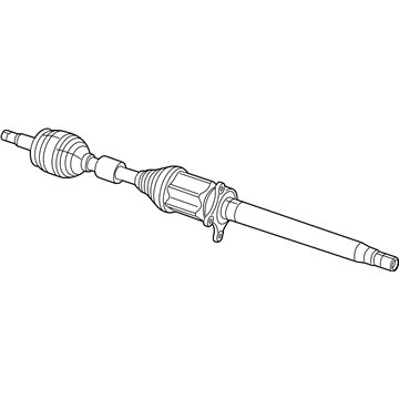 Jeep Cherokee Axle Shaft - 68291654AA
