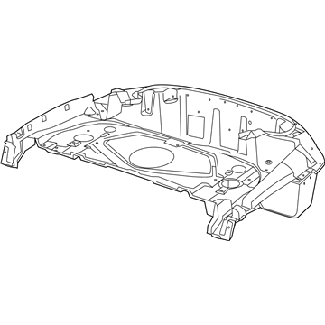 Dodge 68096338AD PAN Trunk Primed