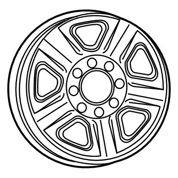 Ram 1UD26SZ0AC WHEEL Steel