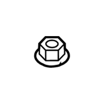 Jeep 68207656AA NUT Hex M6x1.00 Bracket To Floor Tunnel