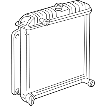 Dodge 52029117 CORE, Radiator