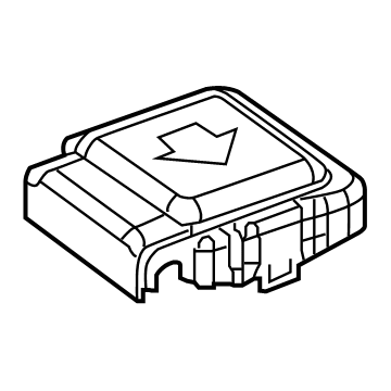 Ram 68311393AA COVER Occupant Restraint Control