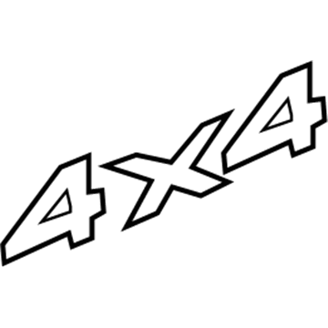 Jeep 55156599AA DECAL
