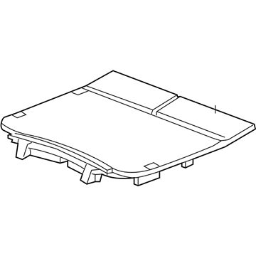 Jeep 5JP981DVAL BASE Load Floor