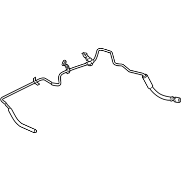 Ram 68169571AF HOSE Power Steering Return Jumper to P/S Cooler
