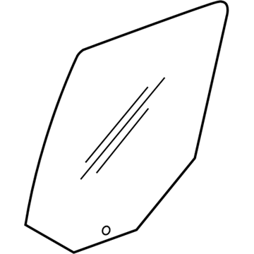 Ram 55372326AA GLASS Rear Door