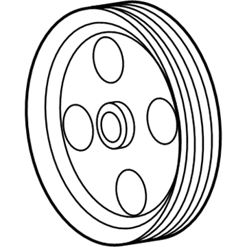 Ram 68078769AA PULLEY Power Steering Pump