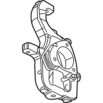 Ram 52855116AC KNUCKLE Front