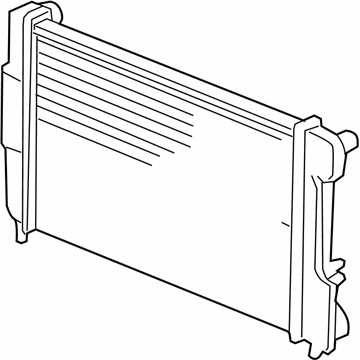 Ram 55056352AC CONDENSER Air Conditioning NOTE:25 pc min Qty Mix and Match Pallet Program only, Use mopar.com to order, Magneti-Marelli Parts tab