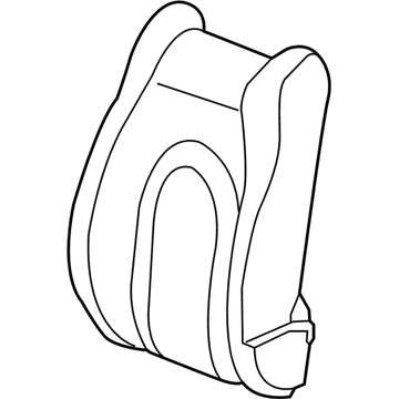 Mopar 6EC33LV5AA Cover Front Seat Back