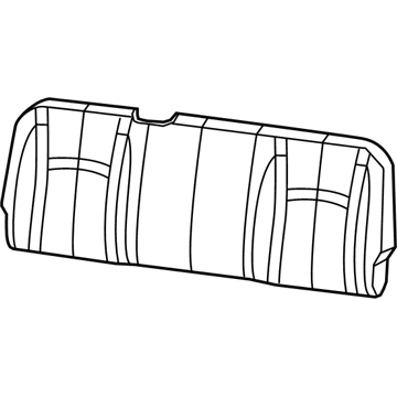 Ram 5NA24LA8AA COVER Rear Seat Back
