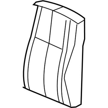 Jeep 1RW82DK2AA COVER Front Seat Back