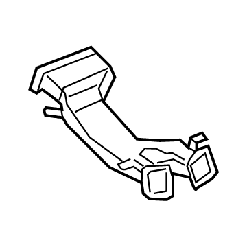Ram 68376301AA DUCT Center Distribution