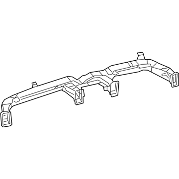 Ram 68462943AA DUCT Defroster