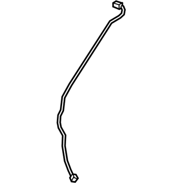 Ram 68299682AC HOSE SUNROOF DRAIN Front