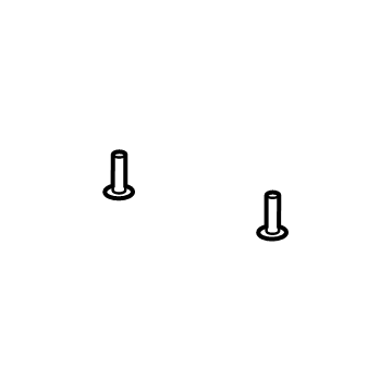 Ram 68292140AA SCREW Tray Attachment Golden