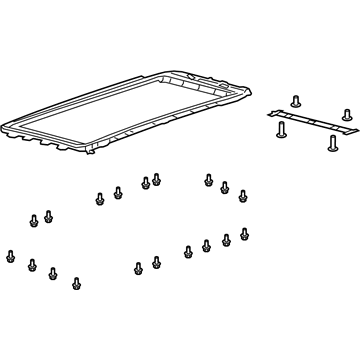 Ram 68357672AA FRAME Sunroof