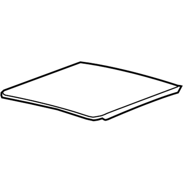 Ram 68357666AB GLASS Sunroof Front Glass