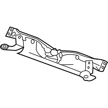 Jeep 68051631AE CROSSMEMBER Radiator Closure Panel