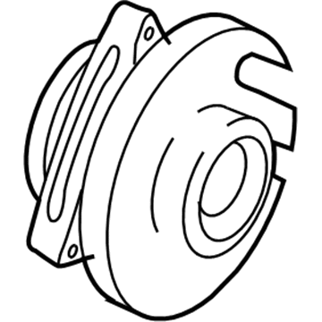 Jeep 52128352AB HUB AND BEARING Brake