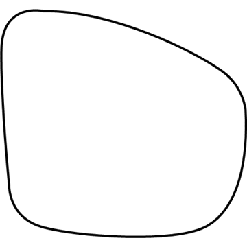 2020 Chrysler Voyager Car Mirror - 68370002AA