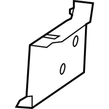 Dodge 68172222AB INSULATOR Sill Inner Right