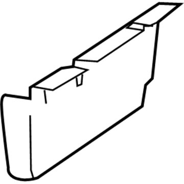 Dodge 68172216AA INSULATOR Cowl Side Inner Right