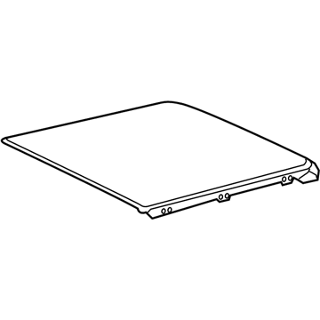 Chrysler 68274065AB GLASS Sunroof