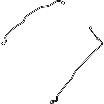 Chrysler 68232040AB HOSE SUNROOF DRAIN Front