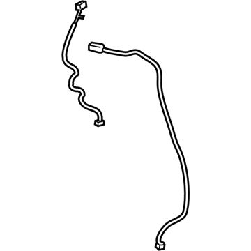 Chrysler 68232042AA HOSE Sunroof Drain Rear