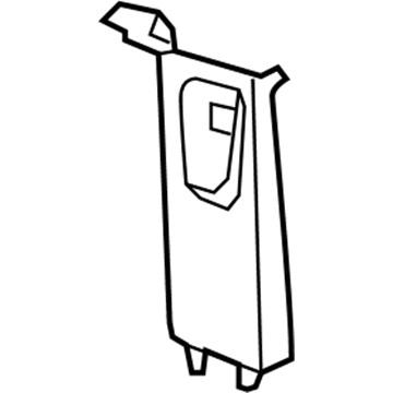 Jeep 5JP30BD1AH MOLDING C Pillar