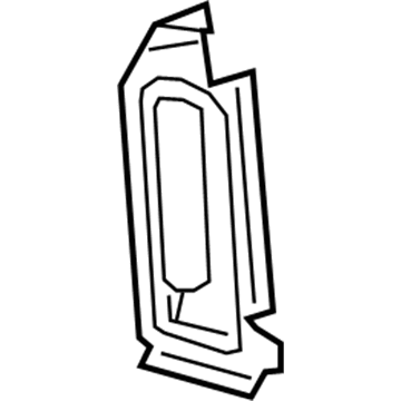 Jeep 68302864AB REINFORCEMENT Hinge Pillar