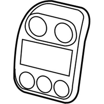 Jeep 5LN431X9AC BEZEL Instrument Panel Center