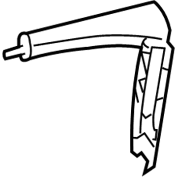 Chrysler 5RV25DX9AC EXTENSION A Pillar Close Out
