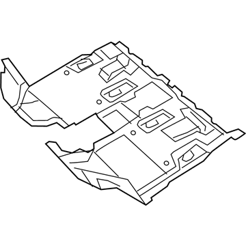 Chrysler 5RH48DX9AH CARPET Floor Front