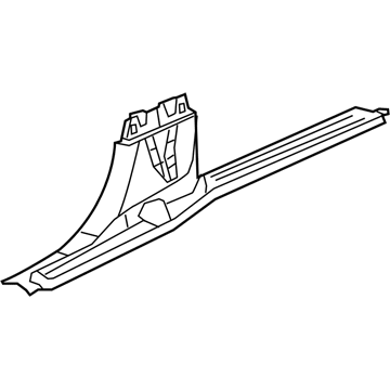 Chrysler 5RH86DX9AF PLATE Scuff Lower B Pillar