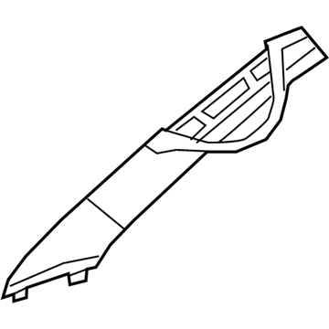 Chrysler 5RH52DX9AG MOLDING A PILLAR