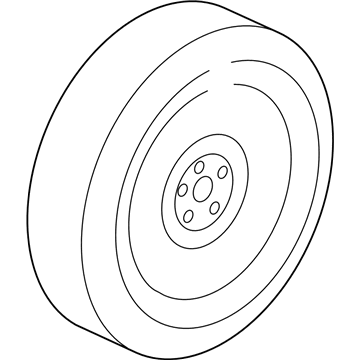 Dodge 1BD60PAKAC WHEEL Aluminum