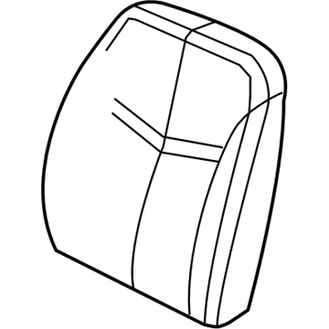 Chrysler 68002681AA FOAM Seat Back