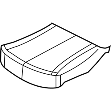 Dodge 1UT84HL1AA COVER Front Seat Cushion