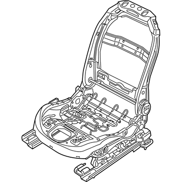 Jeep 68260535AC FRAME Front Seat Back