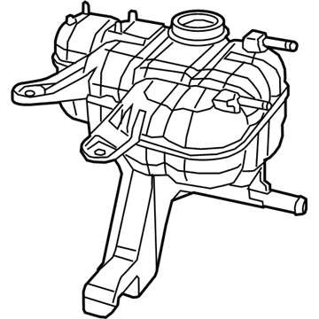 Dodge 68244088AA BOTTLE Coolant Recovery