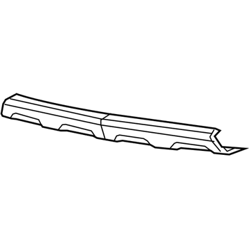 Dodge 1TY33TZZAA APPLIQUE Fascia