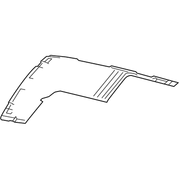 Dodge 1JY42DX9AA TRIM LACE Sunroof
